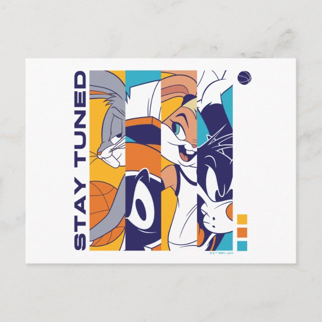 SPACE JAM: EIN NEUES LEGACY™ | TUNE SQUAD™ Bleibe Postkarte (Vorderseite)