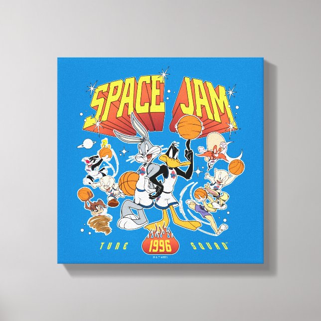 SPACE JAM™ TUNE SQUAD™ 1996 Grafik Leinwanddruck (Vorderseite)