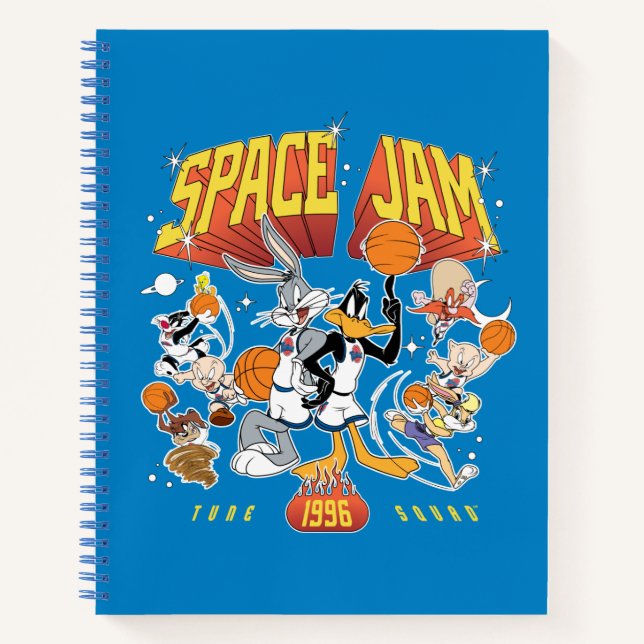 SPACE JAM™ TUNE SQUAD™ 1996 Grafik Notizbuch (Vorderseite)