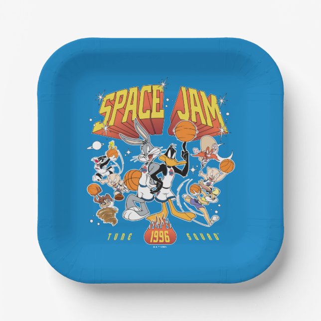 SPACE JAM™ TUNE SQUAD™ 1996 Grafik Pappteller (Vorderseite)