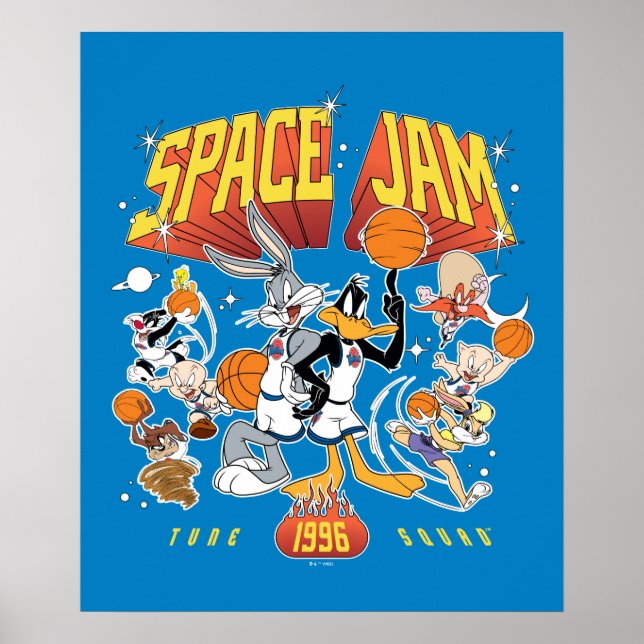 SPACE JAM™ TUNE SQUAD™ 1996 Grafik Poster (Vorne)