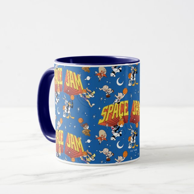 SPACE JAM™ TUNE SQUAD™ Outer Space Muster Tasse (Vorderseite Links)