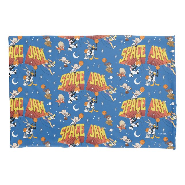 SPACE JAM™ TUNE SQUAD™ Outter Space Pattern Kissenbezug (Vorderseite)