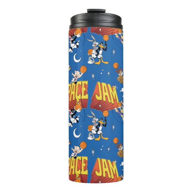 SPACE JAM™ TUNE SQUAD™ Weltraum-Muster Thermosbecher (Vorderseite)