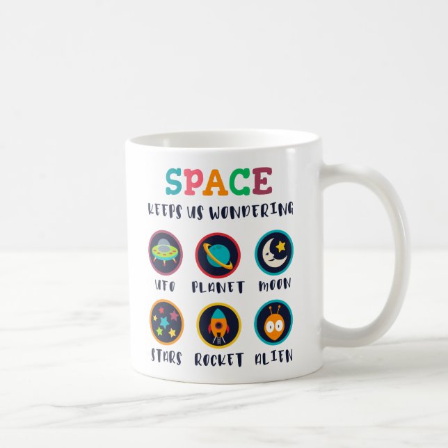 Space keeps us wondering kaffeetasse (Rechts)