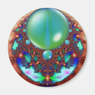 Space Lace Kühlschrankmagnet Magnet