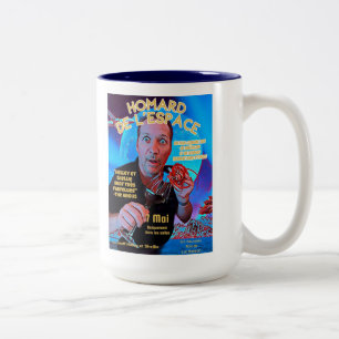 Space Lobster Poster Mug Zweifarbige Tasse