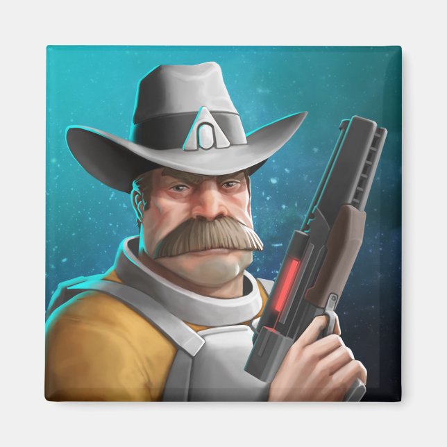 Space Marshals Magnet (Vorne)