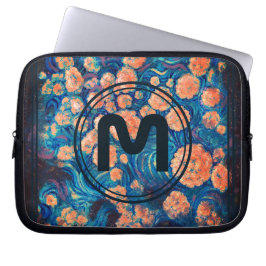 Space Mimosa Golden Nebel Blossom & Ihr Brief Laptopschutzhülle