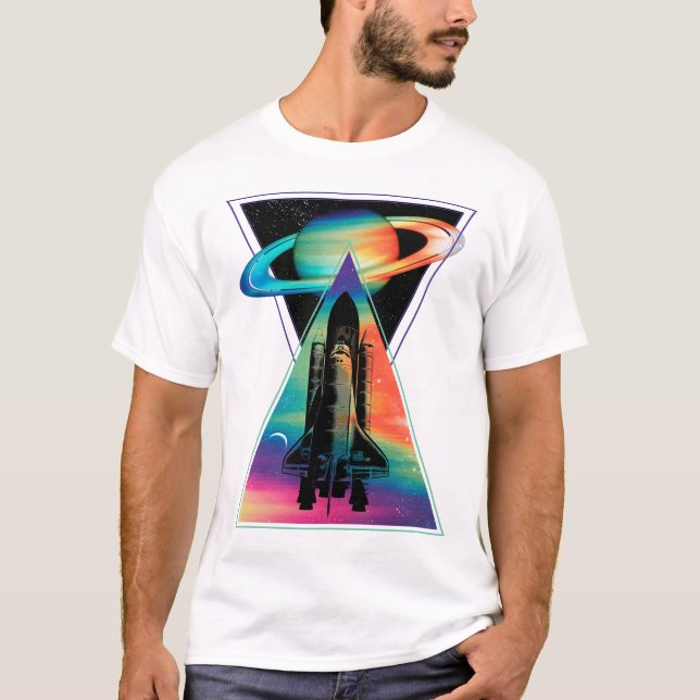 Space mission T-Shirt (Vorderseite)