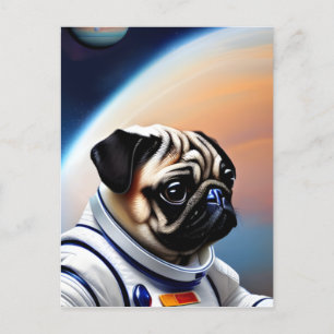 Space Mops Postkarte