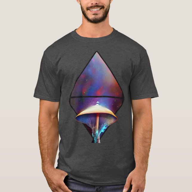 Space Mushroom T-Shirt (Vorderseite)