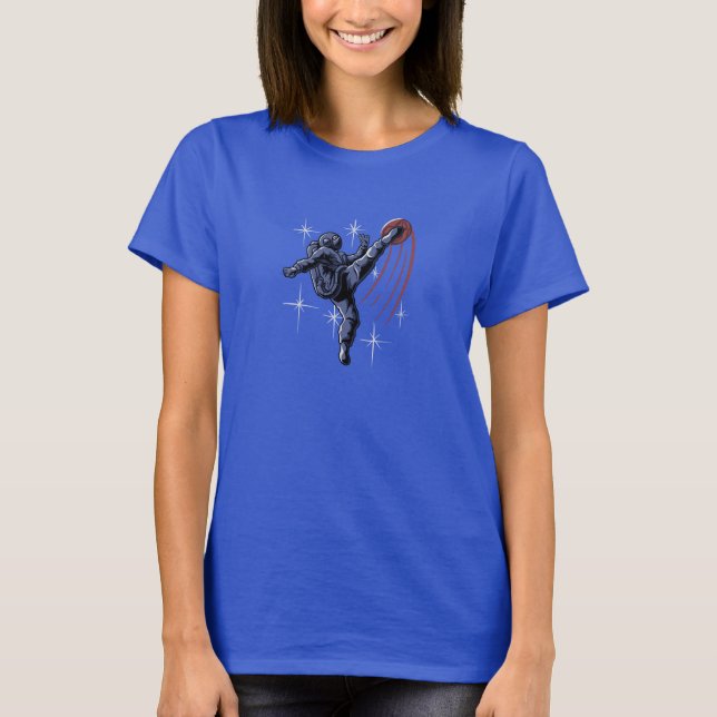 Space Ninja Kick T-Shirt (Vorderseite)