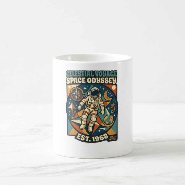 Space Odyssey – Cosmic Adventure for Space Lovers Kaffeetasse (Mittel)