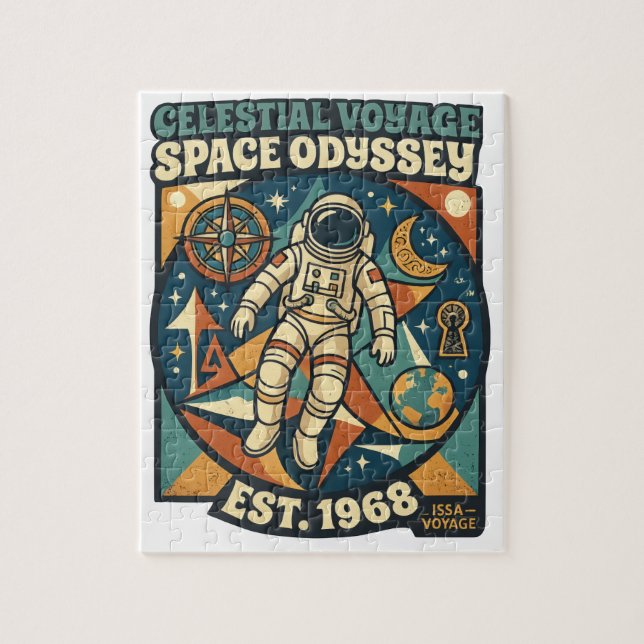 Space Odyssey – Cosmic Adventure for Space Lovers Puzzle (Vertikal)