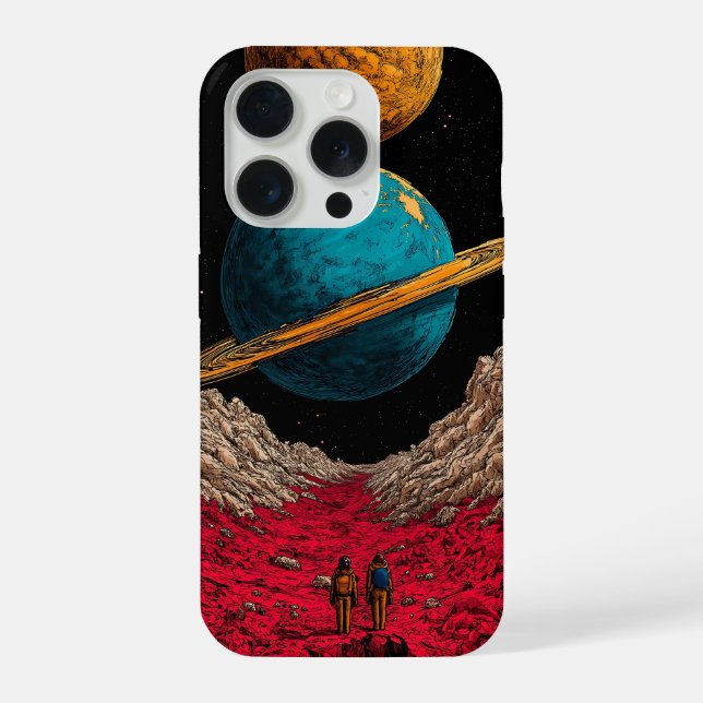 Space Odyssey Handyhülle iPhone Hülle (Rückseite)