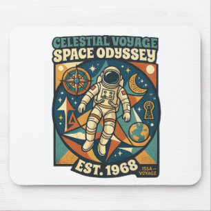 Space Odyssey – Kosmisches Abenteuer für Weltrauml Mousepad