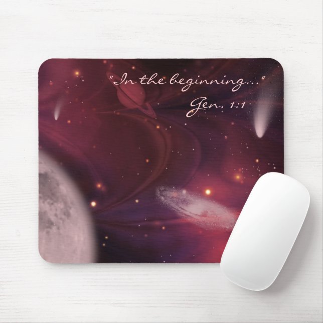Space Odyssey Mouse Pad Mousepad (Mit Mouse)