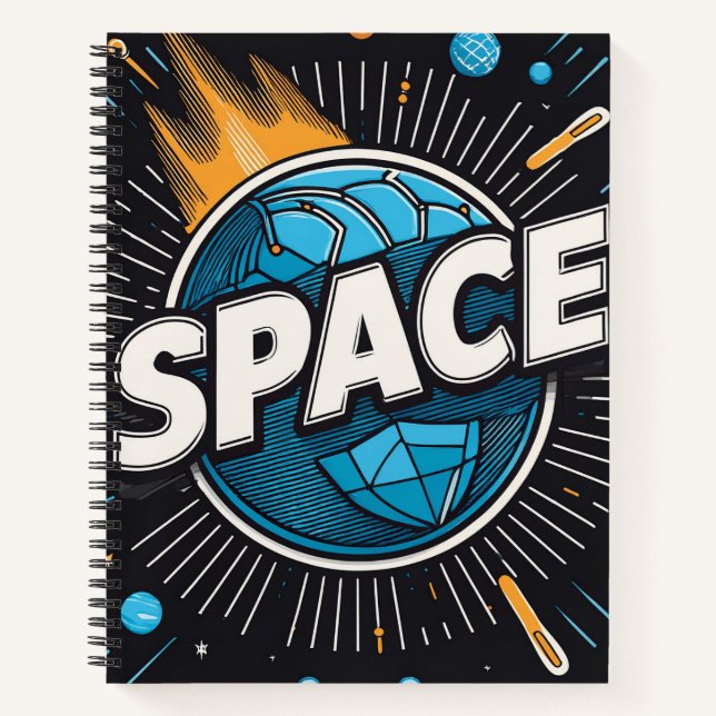 Space Odyssey Notizbuch (Vorderseite)