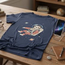 Space Out Sloth — Süßer Astronautenfaultier