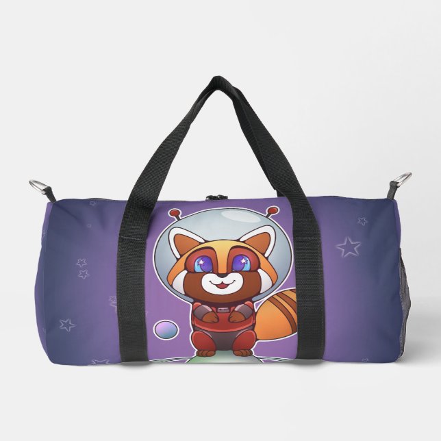 Space Panda Chippy! Duffle Bag (Vorderseite)