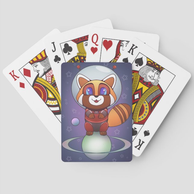 Space Panda Chippy! Spielkarten (Rückseite)
