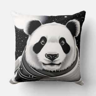 Space Panda Kissen