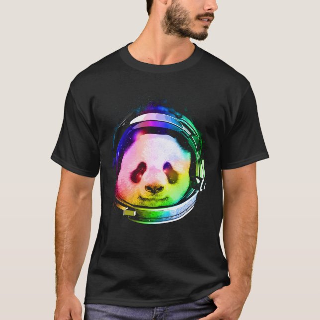 Space Panda T-Shirt (Vorderseite)