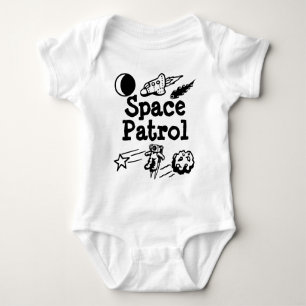 Space Patrol Baby Baby Strampler