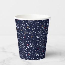 Space Pattern  Pappbecher