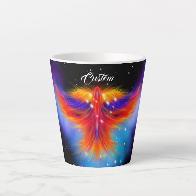 Space Phoenix Nebula Milchtasse (Vorderseite)