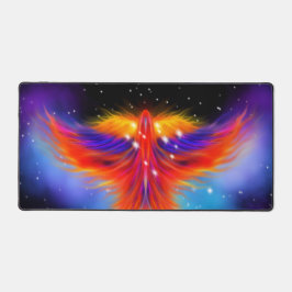 Space Phoenix Nebula Schreibtischunterlage