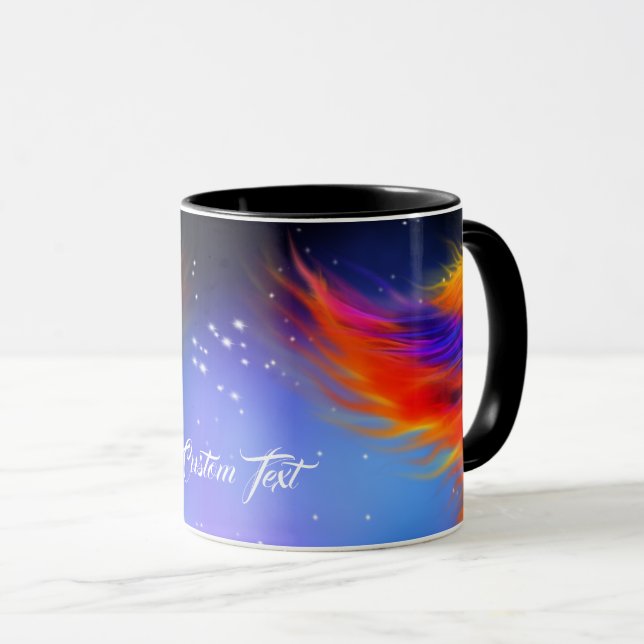 Space Phoenix Nebula Tasse (VorderseiteRechts)