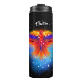 Space Phoenix Nebula Thermosbecher
