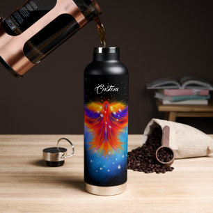 Space Phoenix Nebula Trinkflasche