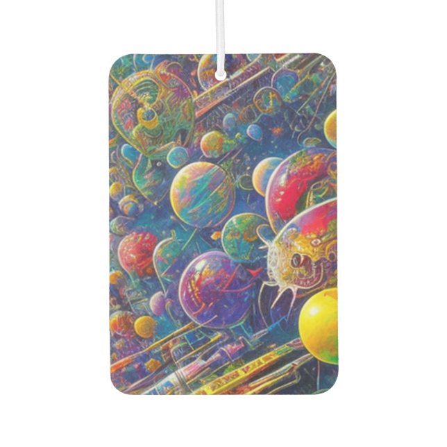 Space Race Auto Air Erfrischung Autolufterfrischer (Vorderseite)