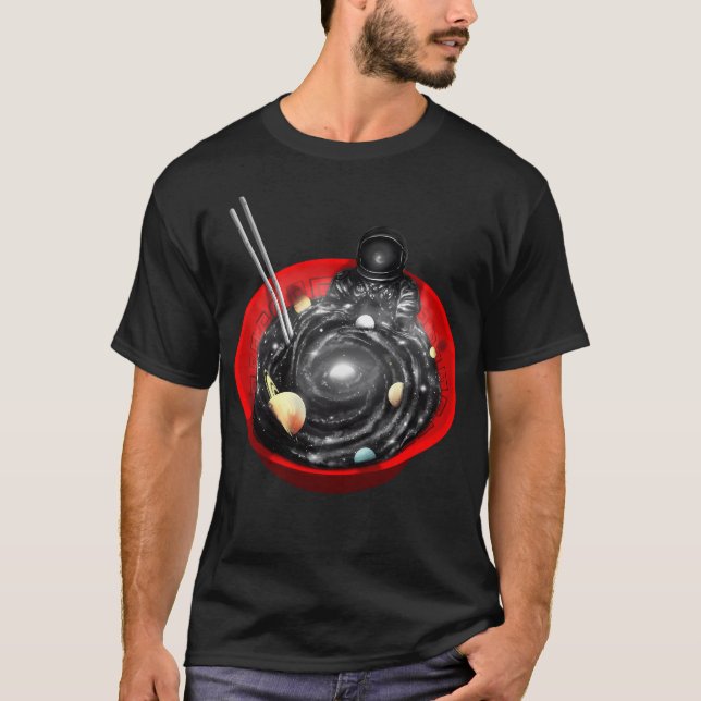 Space Ramen Bath T-Shirt (Vorderseite)