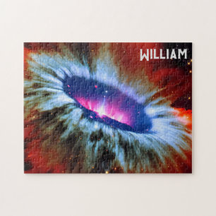 Space Red Black Hole's Rainbow Symphony Puzzle