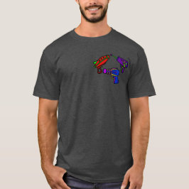 Space Retro Gun T - Shirt 