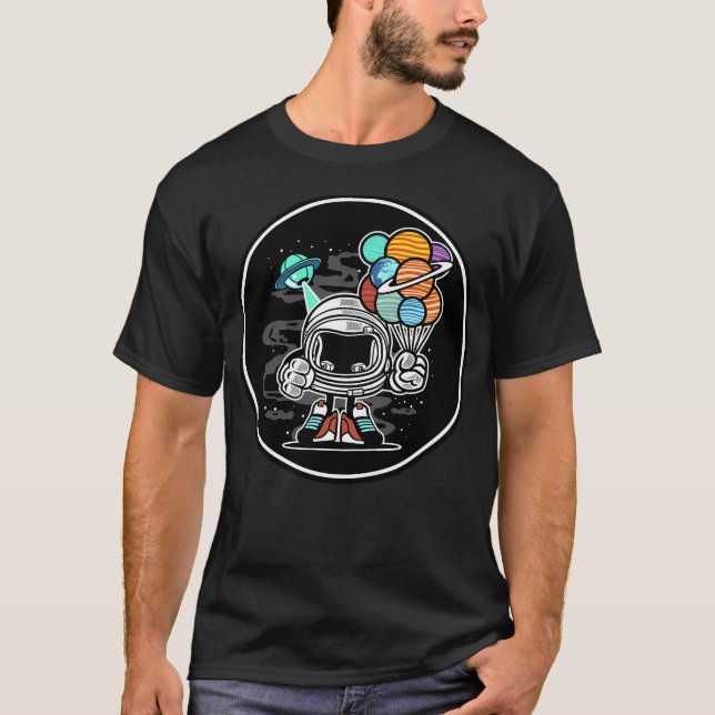 Space Robot Nasa T-Shirt (Vorderseite)