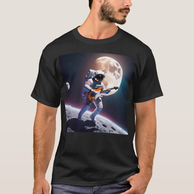 Space Rock - Astronaut Jam Sesh T-Shirt (Vorderseite)