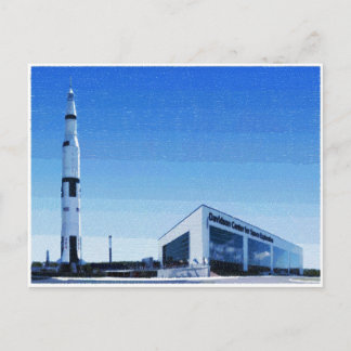 Space & Rocket Center in Huntsville, Alabama Postkarte