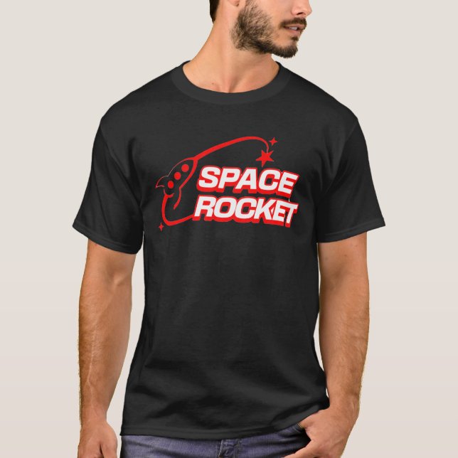 Space Rocket t-shirt (Vorderseite)