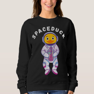 Space Rubber Duck Boba Tea Drink Tee Astron