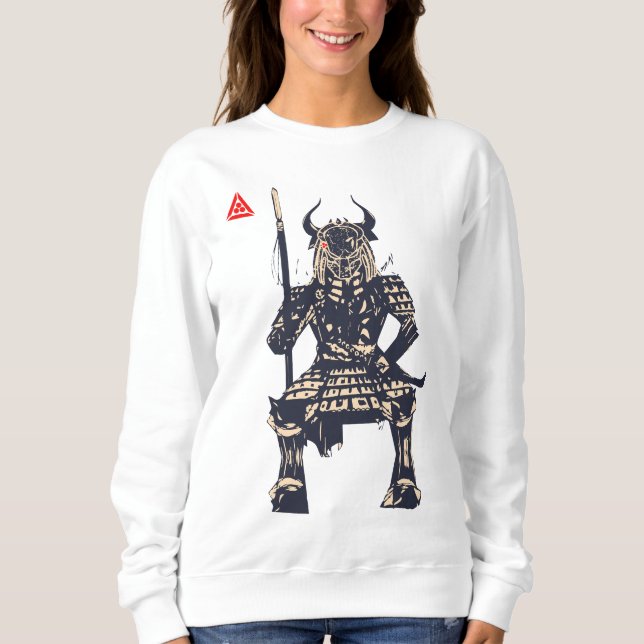 Space Samurai Warrior Sweatshirt (Vorderseite)