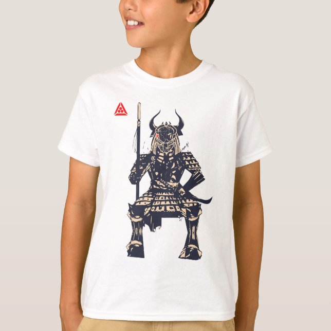 Space Samurai Warrior T-Shirt (Vorderseite)