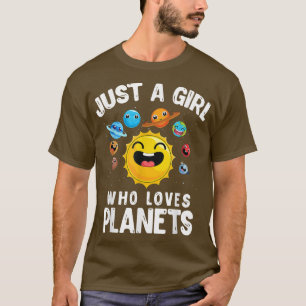 Space Science Astronomin Women Girls Astronomie Cu T-Shirt