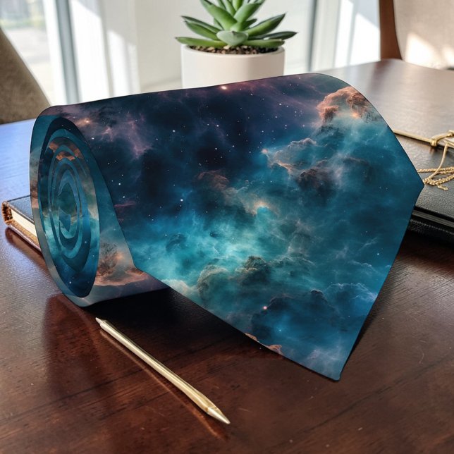 Space Science Custom Necktie Krawatte (Von Creator hochgeladen)