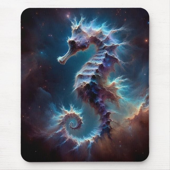 Space Seepferd Mousepad (Vorne)