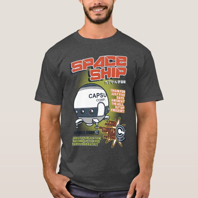 Space Ship friends T-Shirt (Vorderseite)